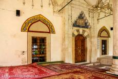 Old City of Mostar - Old Bridge Area of the Old City of Mostar: The entrance into the Koski Mehmed Pasha mosque. The most important element in the mosque is...
