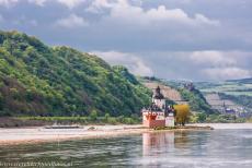 Upper Middle Rhine Valley - Upper Middle Rhine Valley: Pfalzgrafenstein Castle on Falkenau Island in the Rhine near Kaub. It was built by Ludwig of Bavaria in 1327 and... Upper Middle Rhine Valley - Upper Middle Rhine Valley: Pfalzgrafenstein Castle on Falkenau Island in the Rhine near Kaub. It was built by Ludwig of Bavaria in 1327 and...