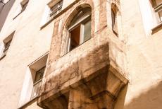 Old town of Regensburg with Stadtamhof - Old Town of Regensburg with Stadtamhof: The bay window of Oskar Schindler's former house. He lived in this house from 1945 to 1950.... Old town of Regensburg with Stadtamhof - Old Town of Regensburg with Stadtamhof: The bay window of Oskar Schindler's former house. He lived in this house from 1945 to 1950....