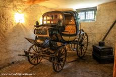 Classical Weimar - Classical Weimar: The horse carriage of Johann Wolfgang von Goethe at the Goethe House. He used this carriage only for short trips in and...