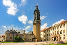 Classical Weimar - Classical Weimar: The Town Palace and the tower of the palace. The Town Palace is the former Ducal Court of Weimar. The composer J.S. Bach...