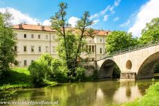 Classical Weimar - Classical Weimar: The Sternbrücke, also Schlossbrücke, and the Ducal Town Palace viewed from the Park an der Ilm. The...