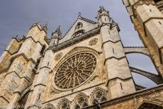 Routes of Santiago de Compostela in Spain - Route of Santiago de Compostela in Spain: León Cathedral is one of the three most important cathedrals along the route of... Routes of Santiago de Compostela in Spain - Route of Santiago de Compostela in Spain: León Cathedral is one of the three most important cathedrals along the route of...