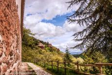 Routes of Santiago de Compostela in Spain - The Route of Santiago de Compostela in Spain nearby the Monastery of San Millán Suso. There are more than 1800 monumental buildings along... Routes of Santiago de Compostela in Spain - The Route of Santiago de Compostela in Spain nearby the Monastery of San Millán Suso. There are more than 1800 monumental buildings along...