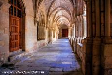 Poblet Monastery - Poblet Monastery: The arched gallery of the cloister dates from the 12th and 14th centuries. The earliest parts of the Poblet Monastery are...