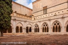 Poblet Monastery - The evolution of the Romanesque style into the Gothic style is clearly visible in the cloisters of the Poblet Monastery. The small cloister...