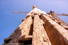 Works of Antoni Gaudí - Works of Antoni Gaudí, Barcelona: One of the towers of the Sagrada Família. The comlpetion of the towers will make the... Works of Antoni Gaudí - Works of Antoni Gaudí, Barcelona: One of the towers of the Sagrada Família. The comlpetion of the towers will make the...
