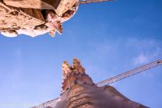 Works of Antoni Gaudí - Works of Antoni Gaudí, Barcelona: The Sagrada Família is surrounded by construction cranes. The Sagrada Família has eighteen... Works of Antoni Gaudí - Works of Antoni Gaudí, Barcelona: The Sagrada Família is surrounded by construction cranes. The Sagrada Família has eighteen...