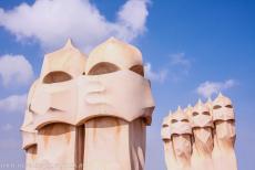 Works of Antoni Gaudí - Works of Antoni Gaudí, Barcelona: The chimneys and vents on the roof of Casa Milà. Antoni Gaudí is probably the most... Works of Antoni Gaudí - Works of Antoni Gaudí, Barcelona: The chimneys and vents on the roof of Casa Milà. Antoni Gaudí is probably the most...