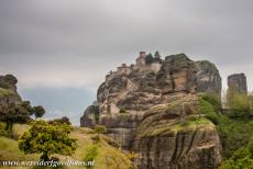 Monasteries of Meteora - The Holy Varlaam Monastery is situated high upon a rock in Meteora, the monastery was built in 1541-1542 and decorated in 1548-1566. The...