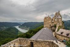 Wachau Cultural Landscape - Wachau Cultural Landscape: Aggstein Castle was built in the 12th century, the ruins of the castle are situated on top of a...