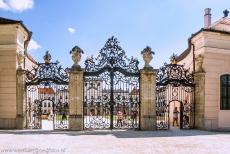 Fertö / Neusiedlersee Cultural Landscape - Fertö / Neusiedlersee Cultural Landscape: The wrought iron gates at the entrance to the Fertöd-Esterházy Palace. The... Fertö / Neusiedlersee Cultural Landscape - Fertö / Neusiedlersee Cultural Landscape: The wrought iron gates at the entrance to the Fertöd-Esterházy Palace. The...