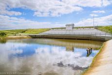 Danish part of the Wadden Sea - The Wadden Sea in Denmark: The Sneum Lock at the mouth of the Sneum Å River. Most of the rivers which flow into the Wadden Sea are regulated... Danish part of the Wadden Sea - The Wadden Sea in Denmark: The Sneum Lock at the mouth of the Sneum Å River. Most of the rivers which flow into the Wadden Sea are regulated...