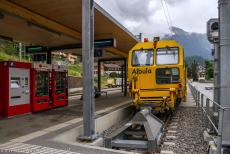 Rhaetian Railway, the Albula and Bernina Lines - Rhaetian Railway in the Albula / Bernina Landscapes: The Rhaetian Railway Museum, also known as the Bahnmuseum Albula. The museum is located... Rhaetian Railway, the Albula and Bernina Lines - Rhaetian Railway in the Albula / Bernina Landscapes: The Rhaetian Railway Museum, also known as the Bahnmuseum Albula. The museum is located...