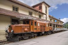 Rhaetian Railway, the Albula and Bernina Lines - Rhaetian Railway in the Albula / Bernina Landscapes: One of the last remaining Ge 6/6 I locomotives, the Crocodile 407, in the Rhaetian... Rhaetian Railway, the Albula and Bernina Lines - Rhaetian Railway in the Albula / Bernina Landscapes: One of the last remaining Ge 6/6 I locomotives, the Crocodile 407, in the Rhaetian...