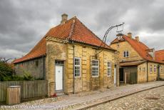 Christiansfeld, a Moravian Church Settlement - Christiansfeld, a Moravian Church Settlement: This picturesque gable house was built in 1778, it was used as the Night Watchman's House...
