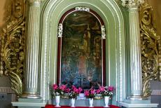 Pilgrimage Park in Kalwaria Zebrzydowska - Calvary Sanctuary of Kalwaria Zebrzydowska: The altar inside one of the chapels. The calvary of Kalwaria Zebrzydowska is still an important place... Pilgrimage Park in Kalwaria Zebrzydowska - Calvary Sanctuary of Kalwaria Zebrzydowska: The altar inside one of the chapels. The calvary of Kalwaria Zebrzydowska is still an important place...