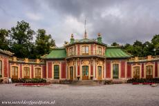 Royal Domain of Drottningholm - Royal Domain of Drottningholm: The Chinese Pavilion, the Kina Slott, in Park Drottningholm was a present for Queen Lovisa Ulrika on her...