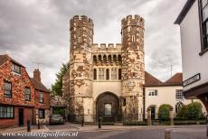 St. Augustine's Abbey in Canterbury - The Cemetery Gate Tower of St. Augustine's Abbey in Canterbury is also known as St. Ethelbert's Gate. The gate was built in the 13th...