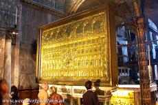 Venetië en de Lagune - Venetië en de Lagune: De Pala d'Oro is het gouden altaarstuk in de Basiliek van San Marco, het wordt gezien als het mooiste...