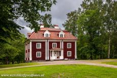 Engelsberg Ironworks - The Falu-red painted office building othe Engelsberg Ironworks, the Engelsberg Ironworks is a historic mill in central Sweden...