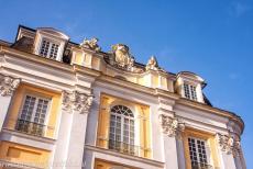 Augustusburg Castle at Brühl - The Coat of Arms of Clemens August I of Bavaria on the façade of Augustusburg Castle at Brühl. The castle was designed and... Augustusburg Castle at Brühl - The Coat of Arms of Clemens August I of Bavaria on the façade of Augustusburg Castle at Brühl. The castle was designed and...