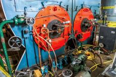 Woudagemaal - Tegenwoordig wekken vier oliegestookte ketels de stoom op in het Ir.D.F. Woudagemaal. In het ketelhuis van het Woudagemaal werd de stoom 47... Woudagemaal - Tegenwoordig wekken vier oliegestookte ketels de stoom op in het Ir.D.F. Woudagemaal. In het ketelhuis van het Woudagemaal werd de stoom 47...