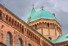 Speyer Cathedral - Speyer Cathedral features the earliest example in Germany of a colonnaded dwarf gallery that encircles the entire building.... Speyer Cathedral - Speyer Cathedral features the earliest example in Germany of a colonnaded dwarf gallery that encircles the entire building....