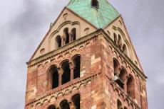 Speyer Cathedral - Speyer Cathedral: One of the towers of the cathedral. These towers are known as 'deaf towers', so called because they were never... Speyer Cathedral - Speyer Cathedral: One of the towers of the cathedral. These towers are known as 'deaf towers', so called because they were never...