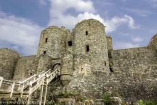 Harlech Castle - The main gate house of Harlech Castle. Harlech Castle is a medieval fortification in the former principality of Gwynedd in Wales. The... Harlech Castle - The main gate house of Harlech Castle. Harlech Castle is a medieval fortification in the former principality of Gwynedd in Wales. The...
