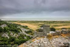Harlech Castle - Castles and Town Walls of King Edward in Gwynedd: Harlech Castle. The watergate overlooks a fortified stairway of 127 steps that runs down to... Harlech Castle - Castles and Town Walls of King Edward in Gwynedd: Harlech Castle. The watergate overlooks a fortified stairway of 127 steps that runs down to...