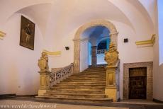 San Millan Yuso and Suso Monasteries - San Millán Yuso and Suso Monasteries: The Royal Staircase in the San Millán Yuso Monastery. In the Middle Ages, the San... San Millan Yuso and Suso Monasteries - San Millán Yuso and Suso Monasteries: The Royal Staircase in the San Millán Yuso Monastery. In the Middle Ages, the San...