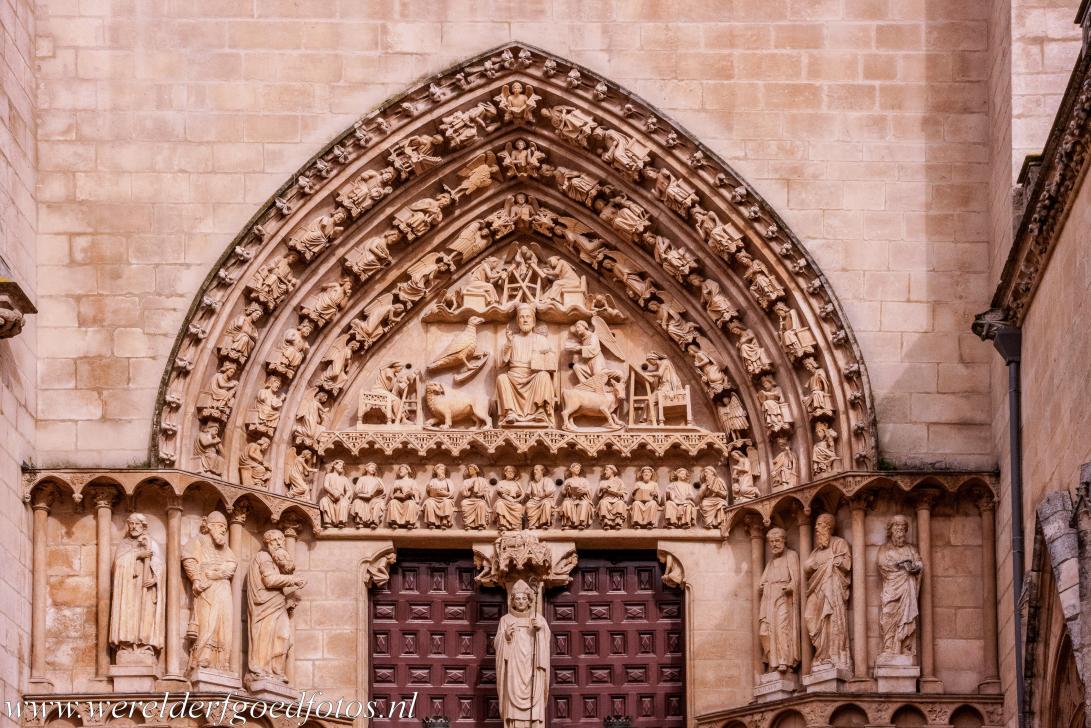 Burgos Cathedral - Burgos Cathedral: The Portada del Sarmental is the south portal, the portal is considered to be the most magnificent portal of the cathedral.... Burgos Cathedral - Burgos Cathedral: The Portada del Sarmental is the south portal, the portal is considered to be the most magnificent portal of the cathedral....