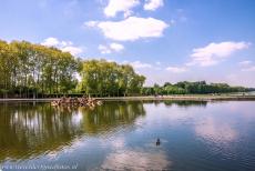 Palace and Park of Versailles - Palace and Park of Versailles: The Bassin d'Apollon, the Apollon Pond, and the Apollo Fountain. The artificial pond already existed since... Palace and Park of Versailles - Palace and Park of Versailles: The Bassin d'Apollon, the Apollon Pond, and the Apollo Fountain. The artificial pond already existed since...