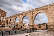 Mudéjar Architecture of Aragon - The Los Arcos aqueduct and viaduct in Teruel was built in the 16th century, it is also known as the French aqueduct. The aqueduct is carried by a... Mudéjar Architecture of Aragon - The Los Arcos aqueduct and viaduct in Teruel was built in the 16th century, it is also known as the French aqueduct. The aqueduct is carried by a...