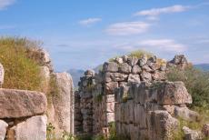 Archaeological Site of Tiryns - Archaeological Site of Tiryns: The main gate of Tiryns is leading to the palace of Tiryns, situated in the Upper Citadel of Tiryns. The noble... Archaeological Site of Tiryns - Archaeological Site of Tiryns: The main gate of Tiryns is leading to the palace of Tiryns, situated in the Upper Citadel of Tiryns. The noble...