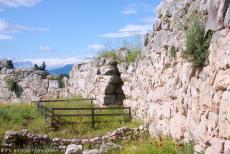 Archaeological Site of Tiryns - Archaeological Site of Tiryns: The Cyclopean wall nearby the underground passage, the wall was erected between the 14th and 13th... Archaeological Site of Tiryns - Archaeological Site of Tiryns: The Cyclopean wall nearby the underground passage, the wall was erected between the 14th and 13th...