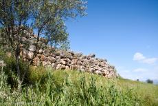 Archaeological Site of Tiryns - The Citadel of Tiryns dates from 1400 BC-1200 BC. The hill on which Tiryns was built is only 18 metres higher than the surrounding... Archaeological Site of Tiryns - The Citadel of Tiryns dates from 1400 BC-1200 BC. The hill on which Tiryns was built is only 18 metres higher than the surrounding...