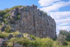 Archaeological Site of Tiryns - Archaeological Site of Tiryns: The Cyclopean walls of Tiryns were built with roughly shaped huge boulders, the holes between the massive... Archaeological Site of Tiryns - Archaeological Site of Tiryns: The Cyclopean walls of Tiryns were built with roughly shaped huge boulders, the holes between the massive...