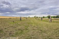 West Kennet Avenue - West Kennet Avenue connects the south entrance of the Avebury Henge to the Sanctuary on the southern slope of Overton Hill. The stones of...