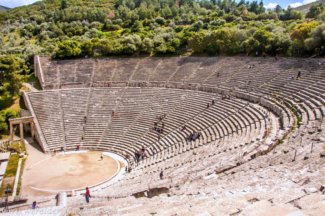 Sanctuary of Asklepios at Epidaurus - Sanctuary of Asklepios at Epidaurus: The Theatre of Epidaurus was built in the 4th century BC. The Sanctuary of Asklepios was... Sanctuary of Asklepios at Epidaurus - Sanctuary of Asklepios at Epidaurus: The Theatre of Epidaurus was built in the 4th century BC. The Sanctuary of Asklepios was...