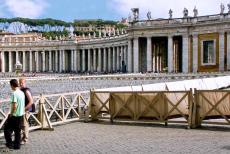 Vatican City - Vatican City: The St. Peter's Square is situated in front of the St. Peter's Basilica. The basilica is a famous work... Vatican City - Vatican City: The St. Peter's Square is situated in front of the St. Peter's Basilica. The basilica is a famous work...