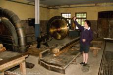 Verla Groundwood and Board Mill - Verla Groundwood and Board Mill: This enormous circular saw dating from the early 20th century stood at the very beginning of the production... Verla Groundwood and Board Mill - Verla Groundwood and Board Mill: This enormous circular saw dating from the early 20th century stood at the very beginning of the production...