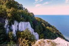 Ancient and Primeval Beech Forests of Europe - Jasmund National Park, Germany: Der Feuerregenfelsen, the Fire Rain Rock, is a chalk cliff in the Stubbenkammer. The Stubbenkammer is an area... Ancient and Primeval Beech Forests of Europe - Jasmund National Park, Germany: Der Feuerregenfelsen, the Fire Rain Rock, is a chalk cliff in the Stubbenkammer. The Stubbenkammer is an area...