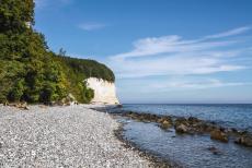 Ancient and Primeval Beech Forests of Europe - Jasmund National Park: The Piratenschlucht, the Pirate Bay. The white chalk cliffs on Rügen are formed by erosion from the wind and the... Ancient and Primeval Beech Forests of Europe - Jasmund National Park: The Piratenschlucht, the Pirate Bay. The white chalk cliffs on Rügen are formed by erosion from the wind and the...