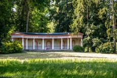 Gardens and Castle at Kroměříž - One of the follies in the historic Chateau Garden at Kroměříž represents a neoclassical temple. The Chateau... Gardens and Castle at Kroměříž - One of the follies in the historic Chateau Garden at Kroměříž represents a neoclassical temple. The Chateau...