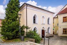 Jewish Quarter and St Procopius Basilica, Třebíč - Jewish Quarter and St. Procopius' Basilica in Třebíč: The Front Synagogue is also known as the Old Synagogue, it was built in the... Jewish Quarter and St Procopius Basilica, Třebíč - Jewish Quarter and St. Procopius' Basilica in Třebíč: The Front Synagogue is also known as the Old Synagogue, it was built in the...