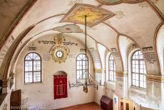 Jewish Quarter and St Procopius Basilica, Třebíč - Jewish Quarter and St. Procopius' Basilica in Třebíč: The Rear Synagogue was built around 1669. The paintings on the walls depict... Jewish Quarter and St Procopius Basilica, Třebíč - Jewish Quarter and St. Procopius' Basilica in Třebíč: The Rear Synagogue was built around 1669. The paintings on the walls depict...