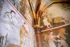 Jewish Quarter and St Procopius Basilica, Třebíč - Jewish Quarter and St. Procopius' Basilica in Třebíč: The original Gothic frescoes in the Abbot's Chapel of the St. Procopius'... Jewish Quarter and St Procopius Basilica, Třebíč - Jewish Quarter and St. Procopius' Basilica in Třebíč: The original Gothic frescoes in the Abbot's Chapel of the St. Procopius'...