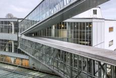 Van Nellefabriek - Van Nelle Factory - Van Nellefabriek - Van Nelle Factory: Two of the connecting corridors of steel and glass between the buildings. The design of the Van Nelle... Van Nellefabriek - Van Nelle Factory - Van Nellefabriek - Van Nelle Factory: Two of the connecting corridors of steel and glass between the buildings. The design of the Van Nelle...